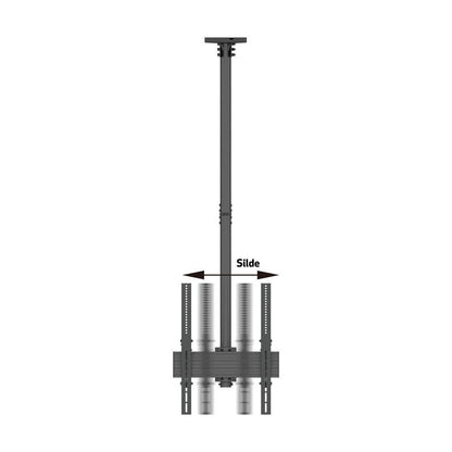 Dim Gray Multibrackets M Ceiling Mount Pro MBC1UP 400x600