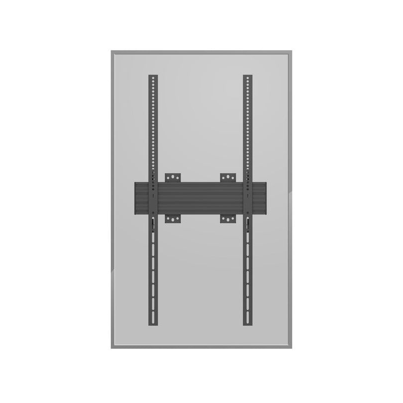 Gray Multibrackets M Wallmount Pro MBW1UP 400x900 Fixed Black