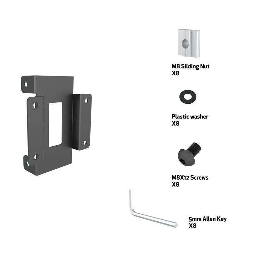Dim Gray Multibrackets M Pro Series - Connecting plate