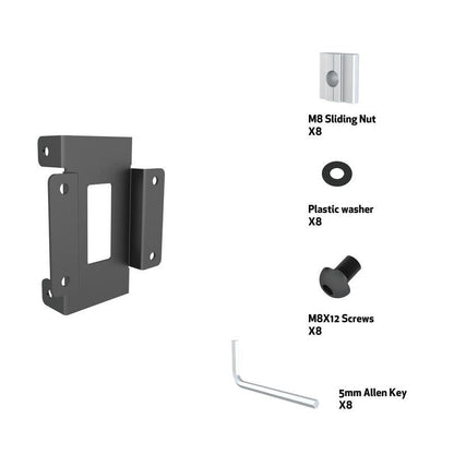 Dim Gray Multibrackets M Pro Series - Connecting plate