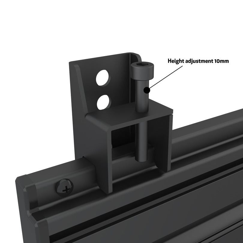 Dark Slate Gray Multibrackets M Wallmount Pro MBW2U Fixed 200 Black