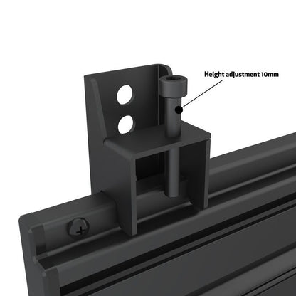 Dark Slate Gray Multibrackets M Wallmount Pro MBW2U Fixed 200 Black