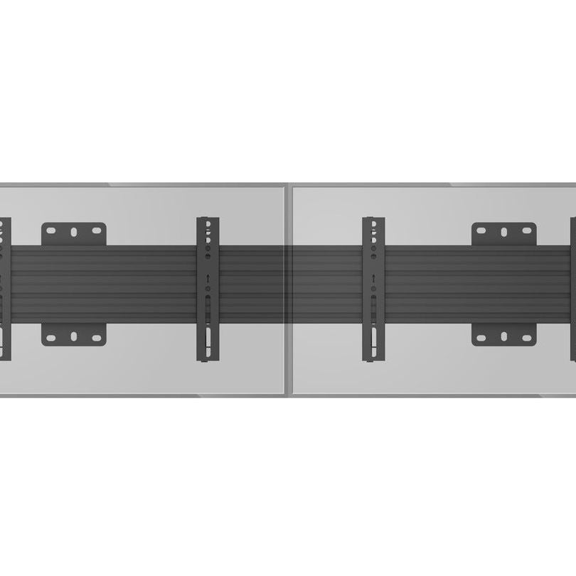 Gray Multibrackets M Wallmount Pro MBW2U Fixed 200 Black