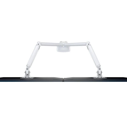 Light Gray Multibrackets M Deskmount Gas Spring Dual White
