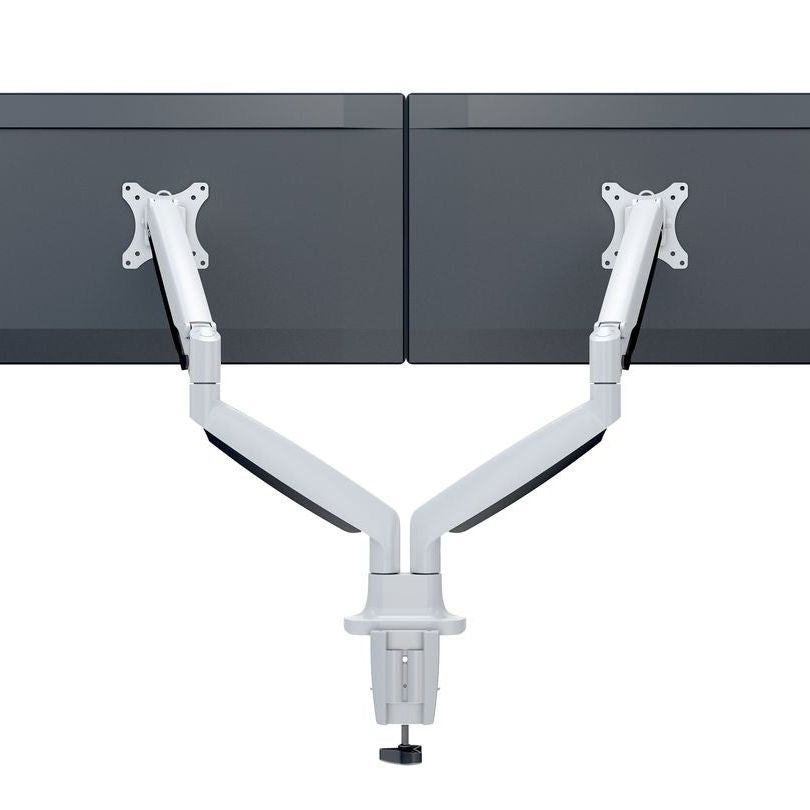 Dim Gray Multibrackets M Deskmount Gas Spring Dual White