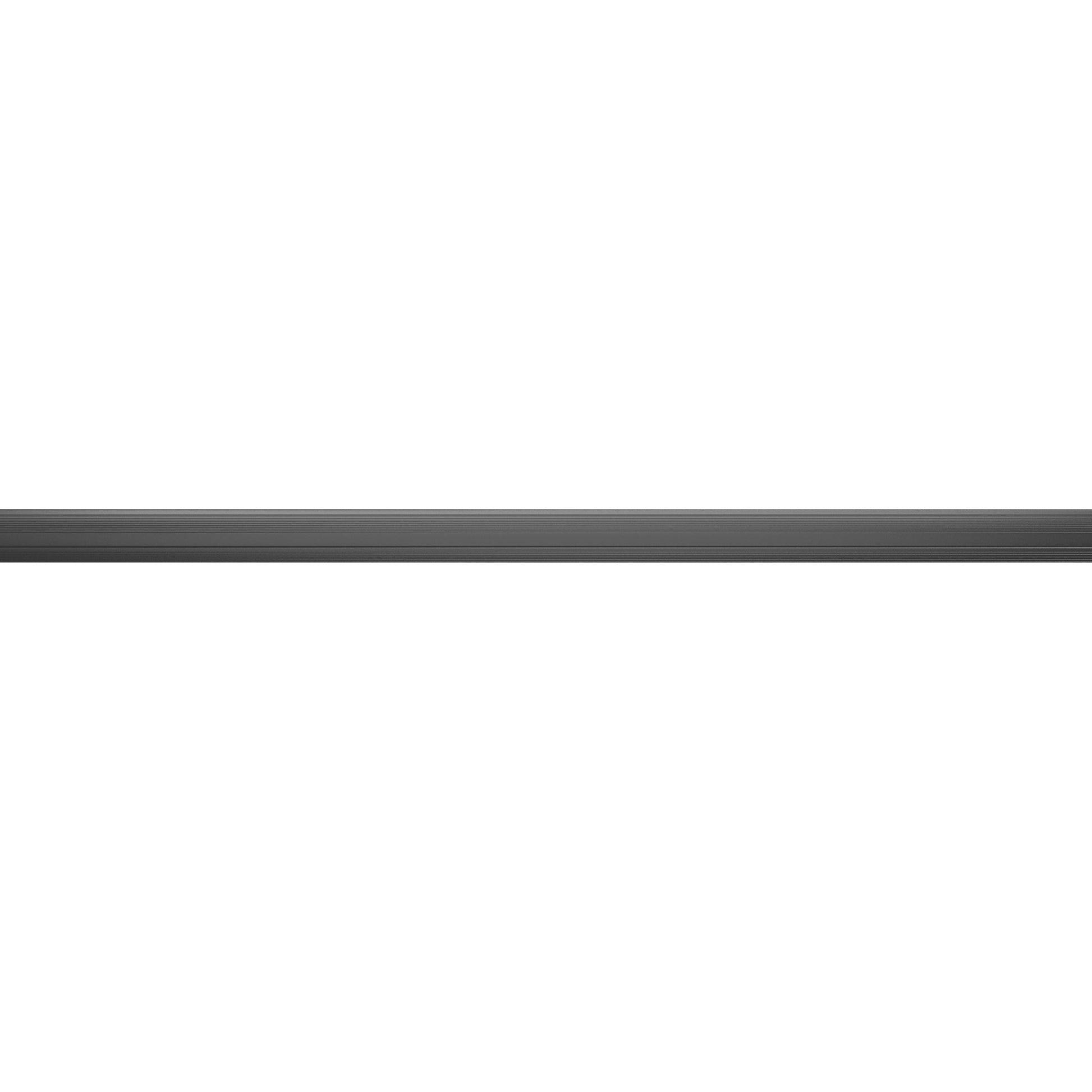 Dim Gray Multibrackets M Cable Cover Floor Black - 139mm W - 1600mm L