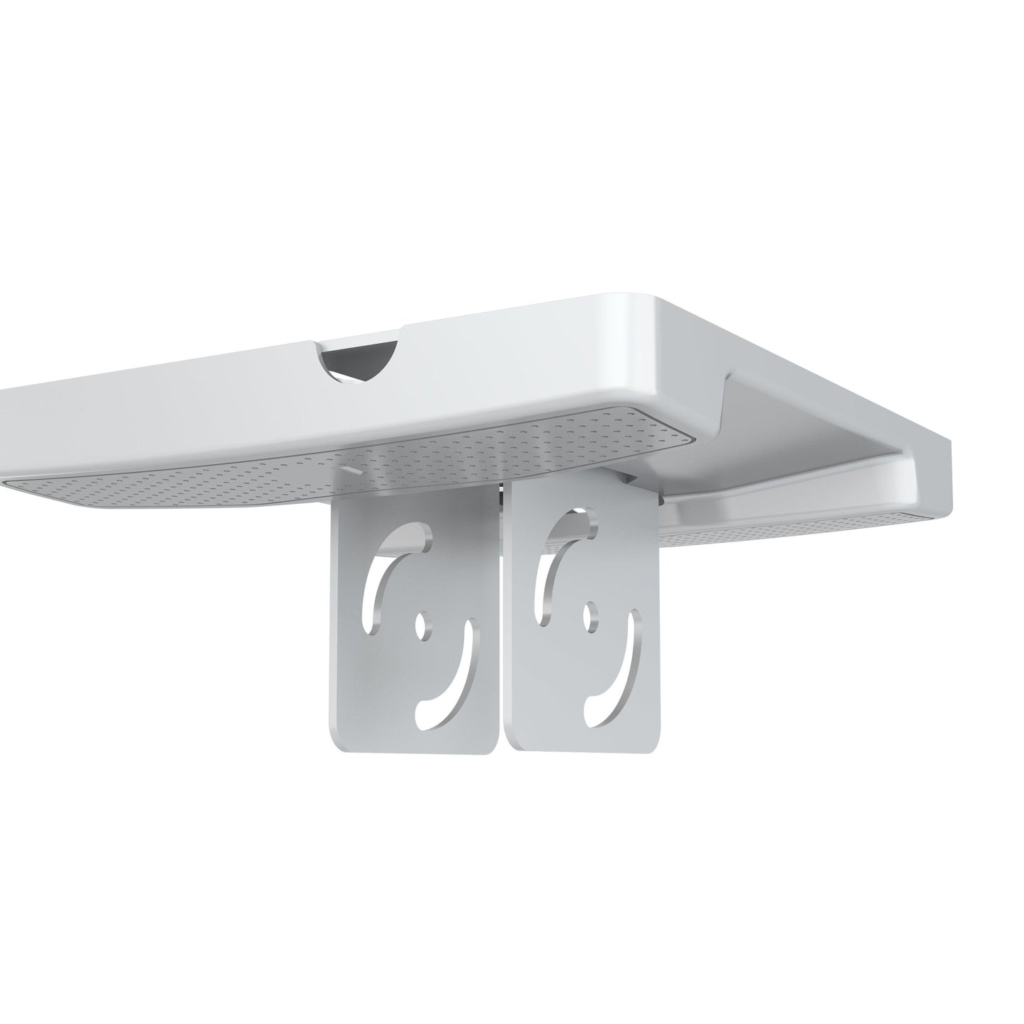 Gray Multibrackets M Pro Series - Ceiling Plate w Plastic Cover White