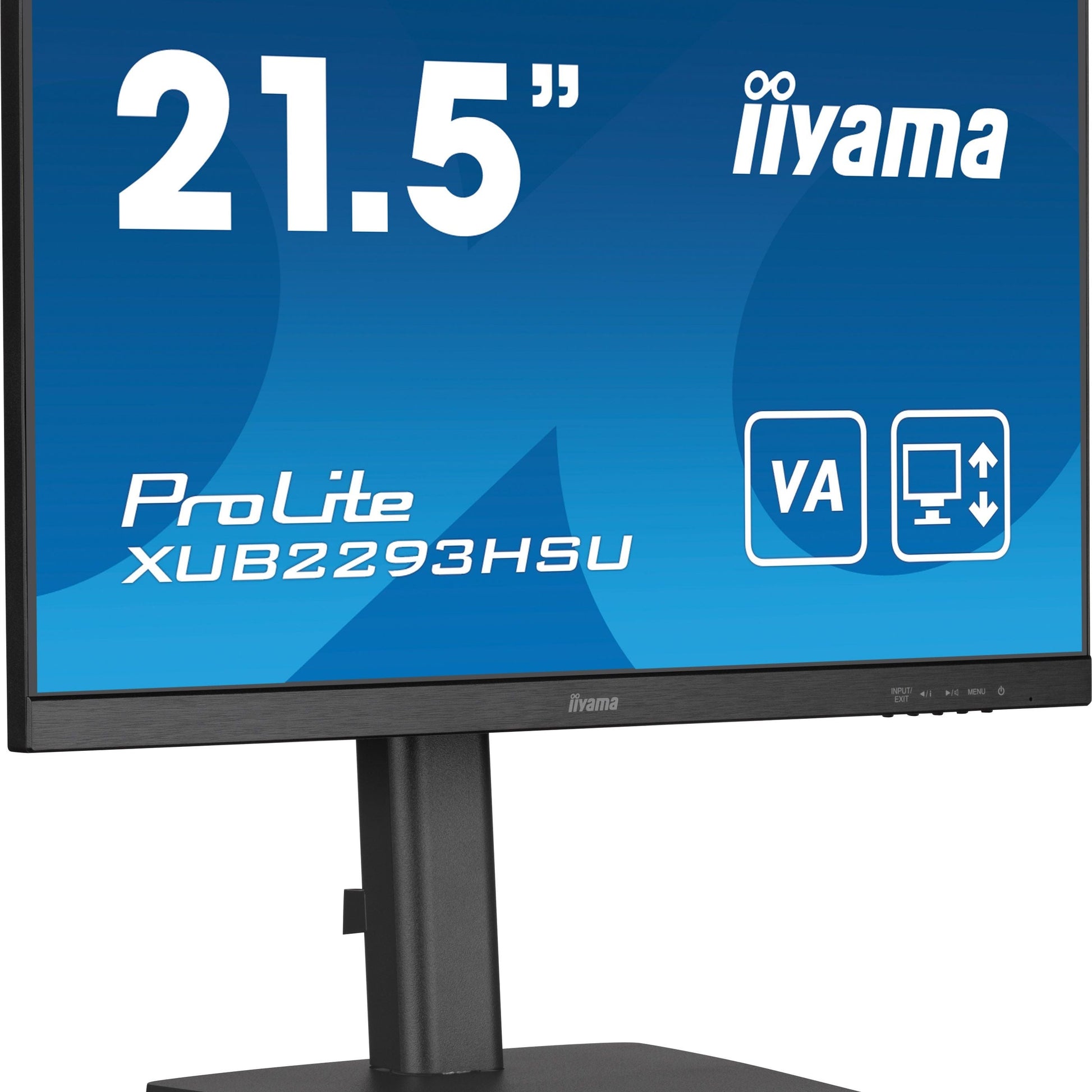 Dark Cyan iiyama ProLite XUB2293HSU-B7 21.5" IPS Full HD LED Desktop Monitor
