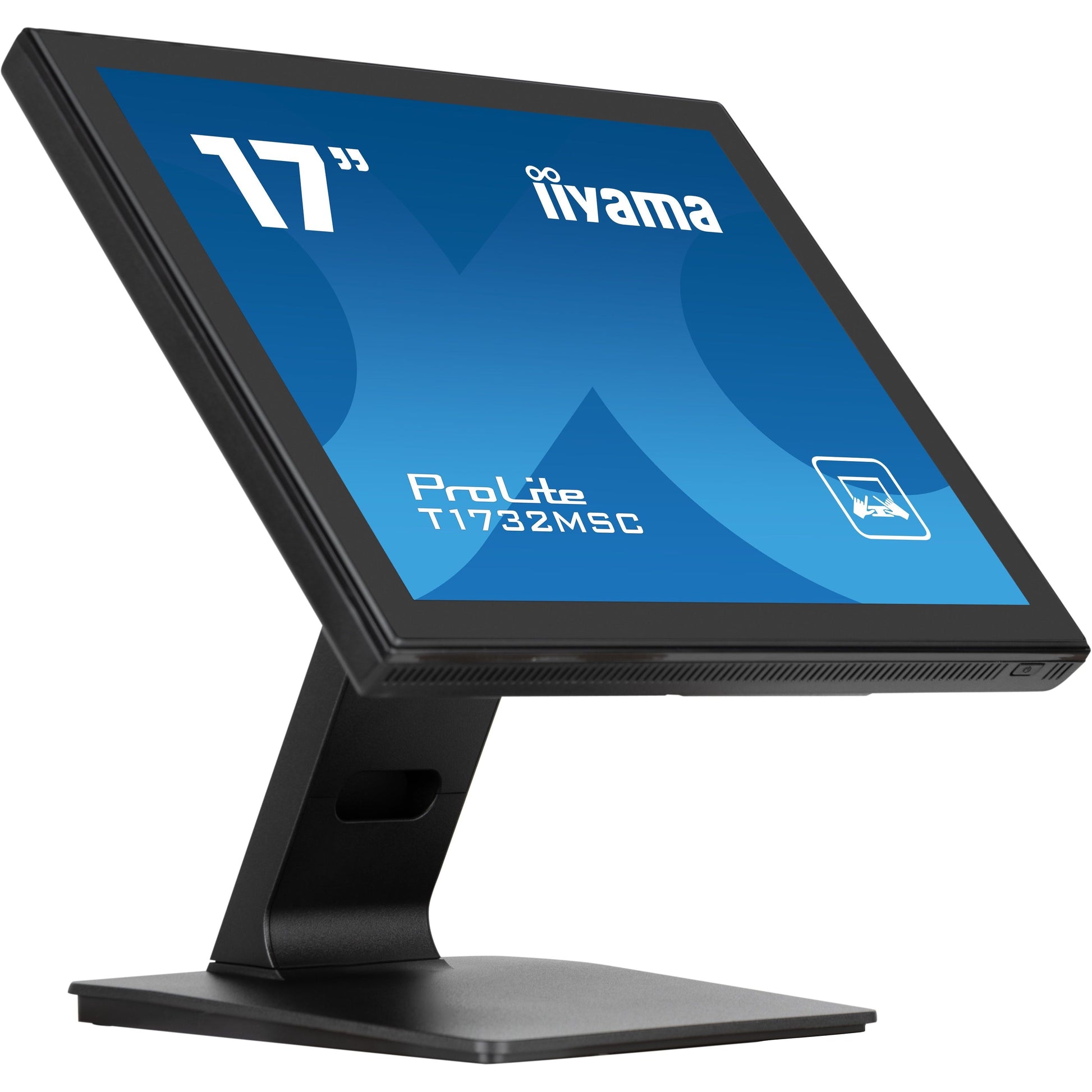 Steel Blue iiyama ProLite computer monitor 43.2 cm (17") 1280 x 1024 pixels LED Touchscreen Table Black