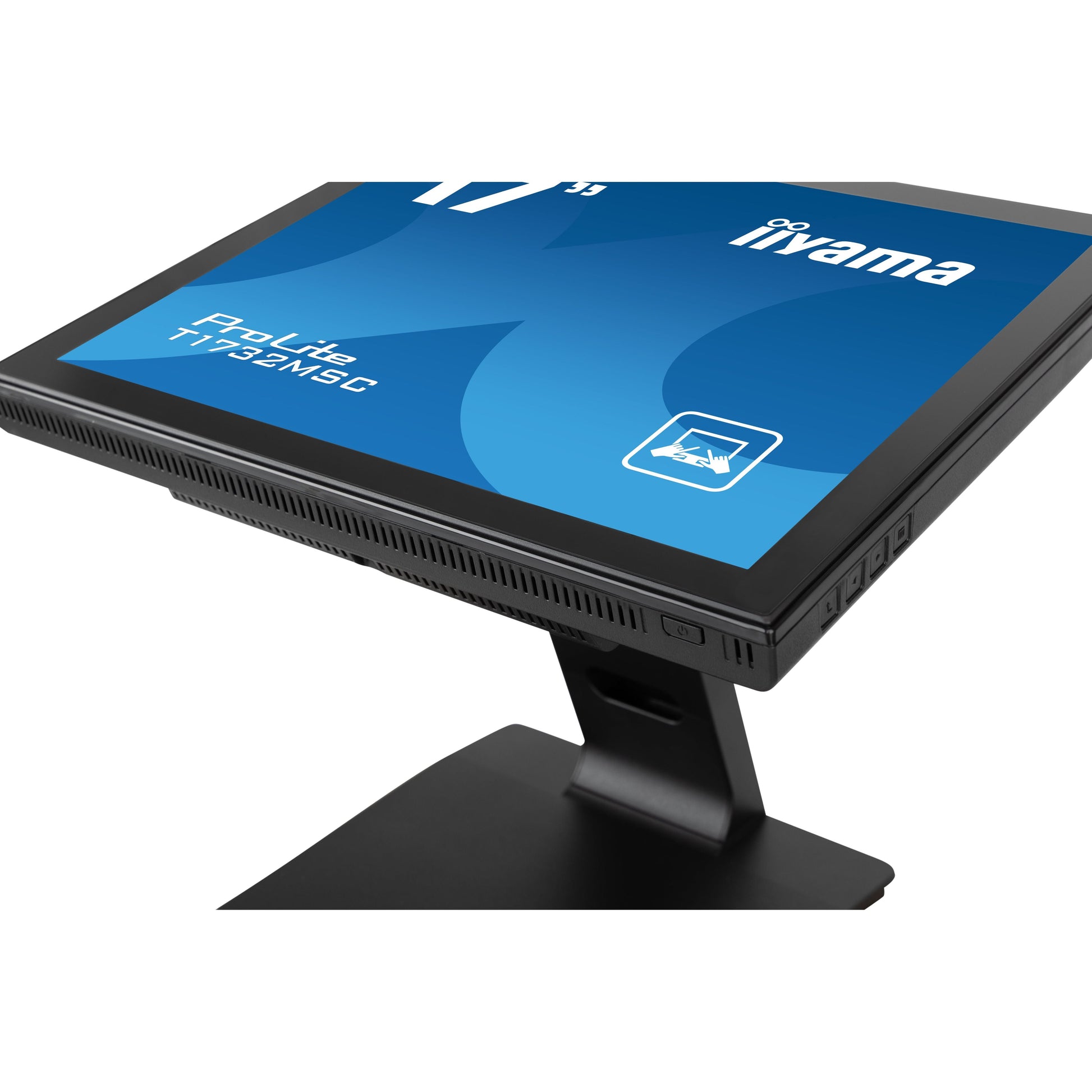 Dark Slate Gray iiyama ProLite computer monitor 43.2 cm (17") 1280 x 1024 pixels LED Touchscreen Table Black