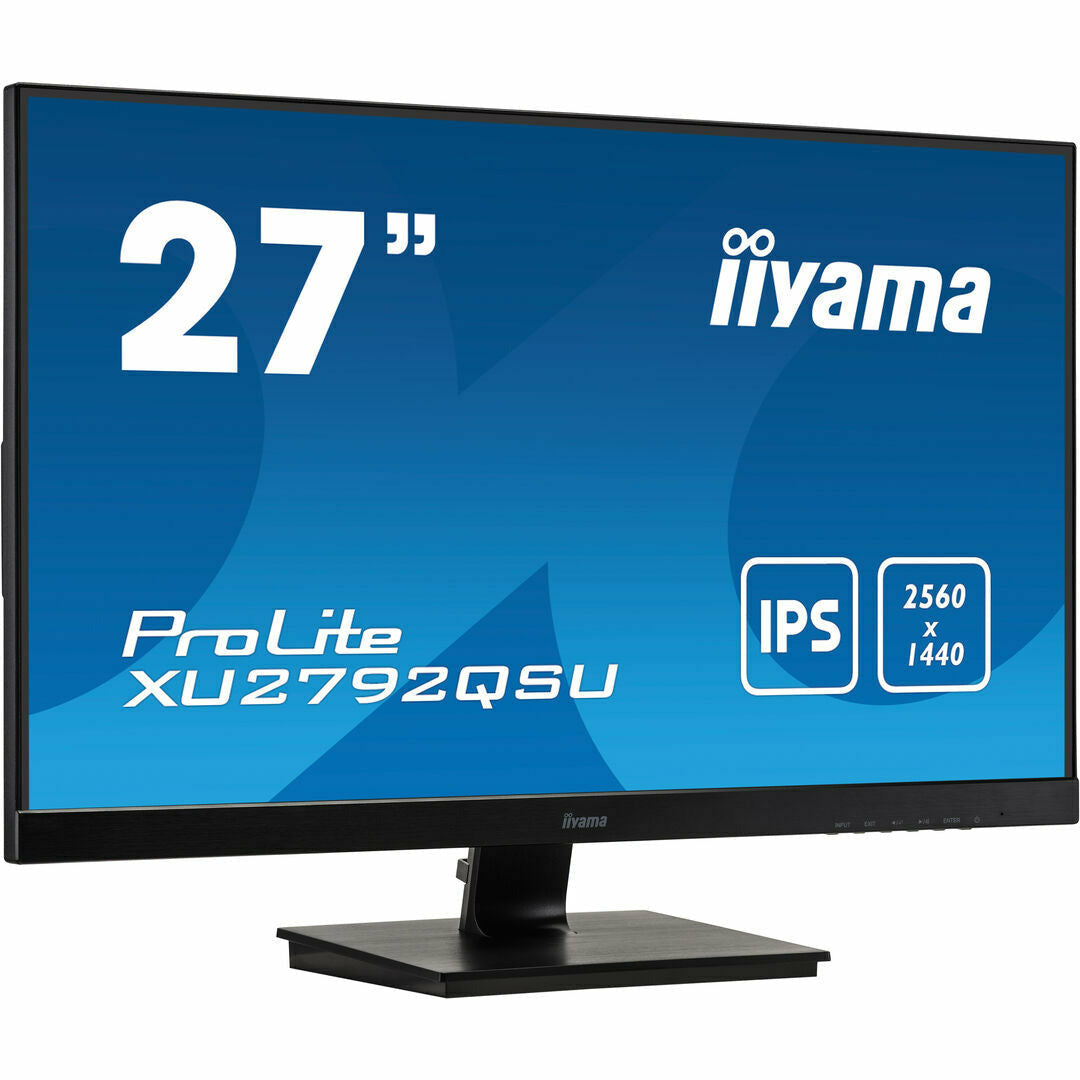 Dark Cyan iiyama ProLite XU2792QSU-B1 27" IPS Monitor