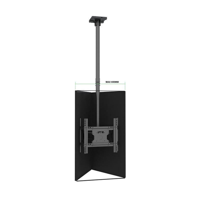 Dark Slate Gray Multibrackets M Ceiling Mount Pro Triple 49BDL-4050D