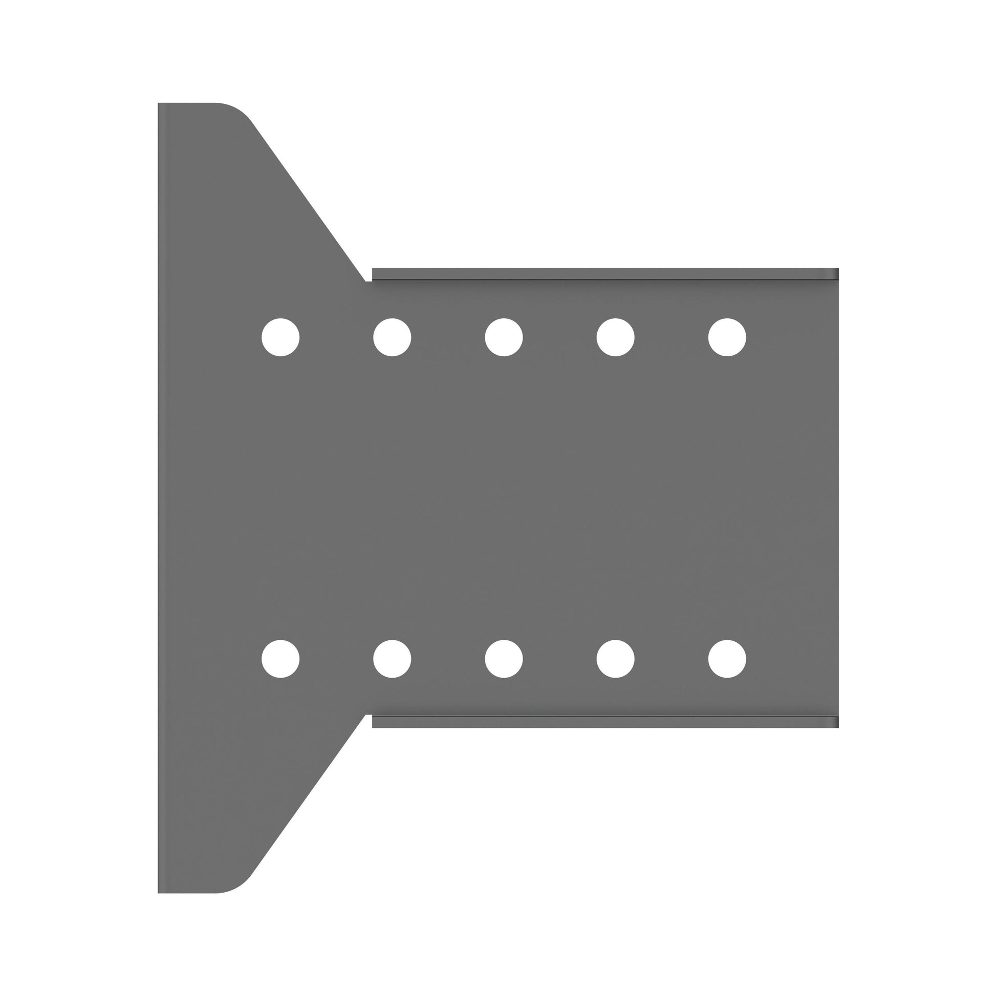 Dim Gray Multibrackets M Pro Series - Single display plate from wall