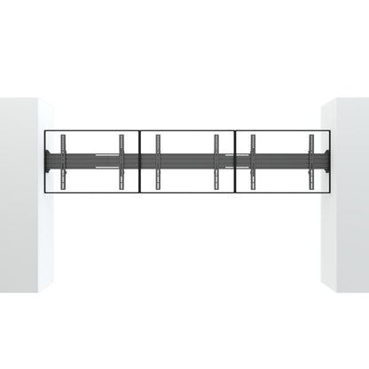 Dark Slate Gray Multibrackets M Pro Series - Single display plate from wall