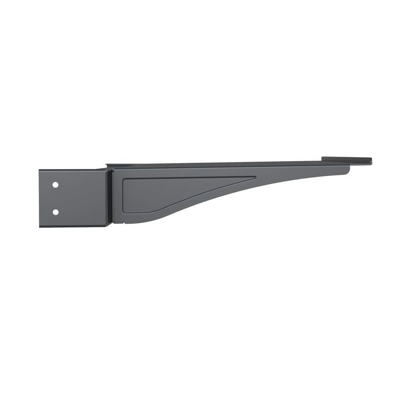 Dim Gray Multibrackets M Public Floorstand Shelf Dual Pillar 180 HD