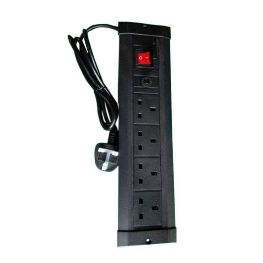 Dark Slate Gray Multibrackets M Public Display Stand UK Power Rail Black