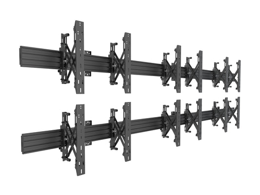 Dark Slate Gray Multibrackets M Wallmount Pro MBW3x2U Push In Pop Out Black