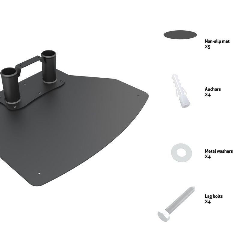Dark Slate Gray Multibrackets M Public Floorstand Basic 180 Floorbase