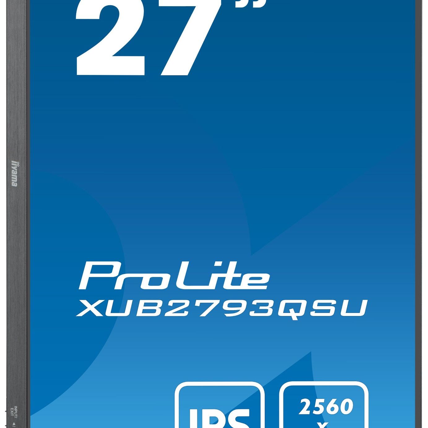 Dark Cyan iiyama XUB2793QSU-B7 27" WQHD 2560 x 1140 IPS LED Desktop Monitor