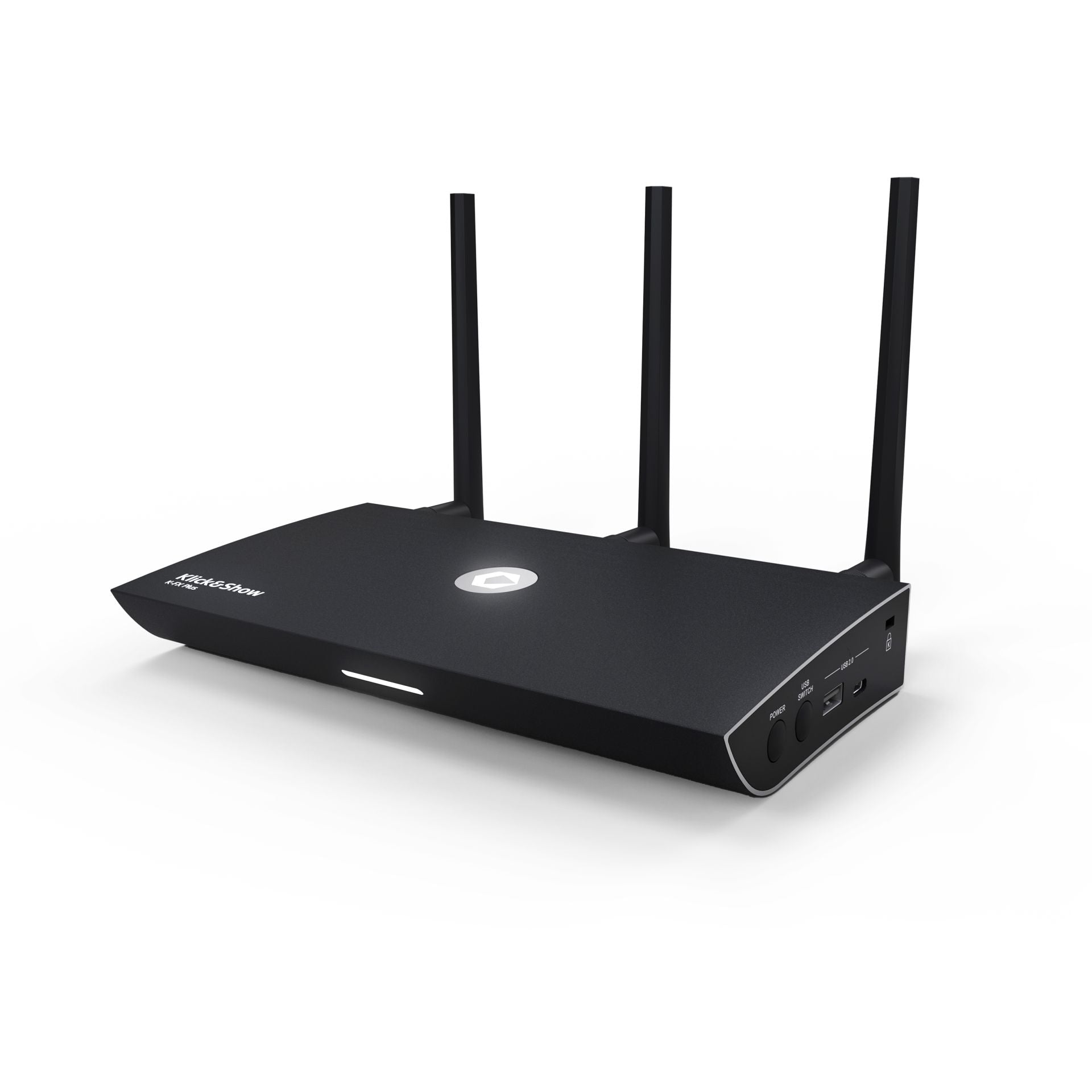 Dark Slate Gray Kindermann Klick&Show K-FX Plus Universal BYOM & BYOD Wireless Conference Room Solution