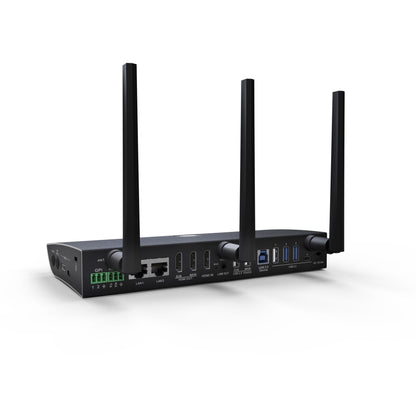 Dark Slate Gray Kindermann Klick&Show K-FX Plus Universal BYOM & BYOD Wireless Conference Room Solution
