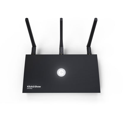 Dark Slate Gray Kindermann Klick&Show K-FX Plus Universal BYOM & BYOD Wireless Conference Room Solution