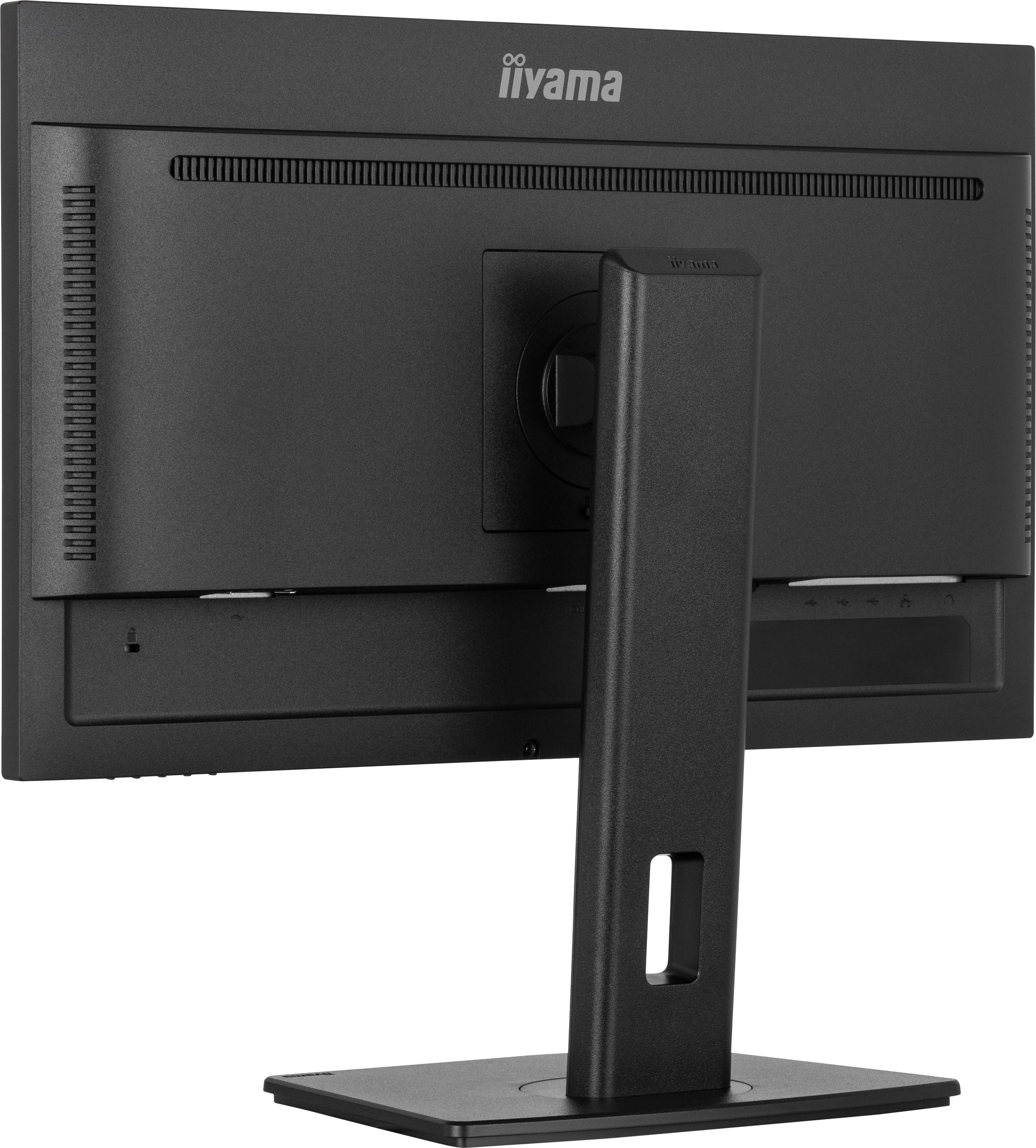 Dark Slate Gray iiyama ProLite XUB2497HSN-B1 24" LED Full HD Display with USB-C & RJ45 (LAN) in Black