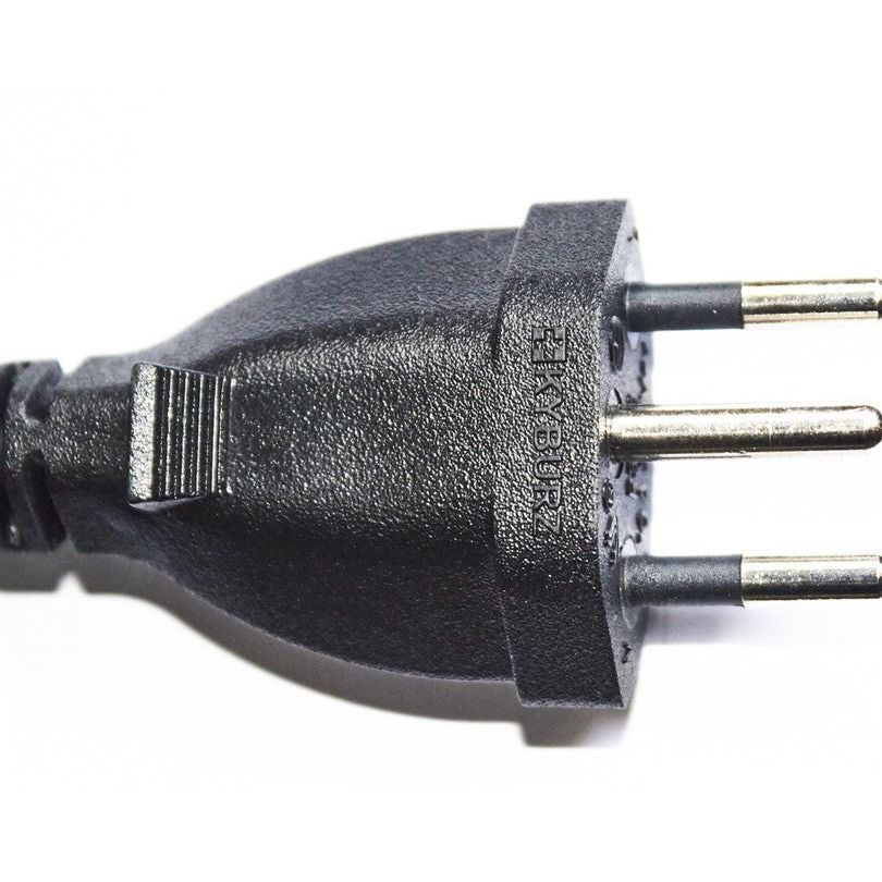 Dark Slate Gray Multibrackets Swiss Powercable 220-240V, 10 pack