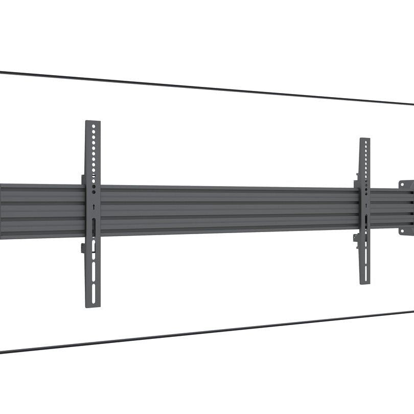 Dim Gray Multibrackets M Wallmount Pro MBWW1U Fixed Black, 125cm