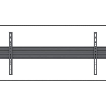 Dim Gray Multibrackets M Wallmount Pro MBWW1U Fixed Black, 125cm