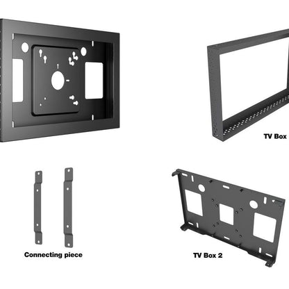 Dim Gray Multibrackets M Pro Series Enclosure QB13R & QB13R-T