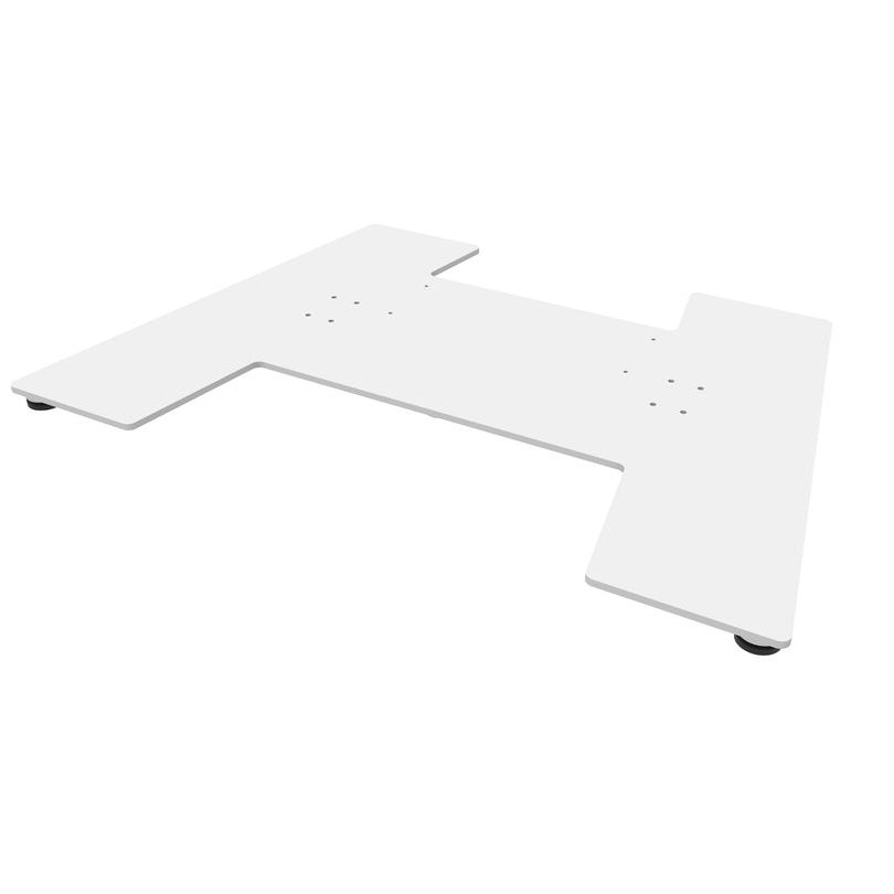 White Smoke Multibrackets M Floorbase 60 & 120kg White