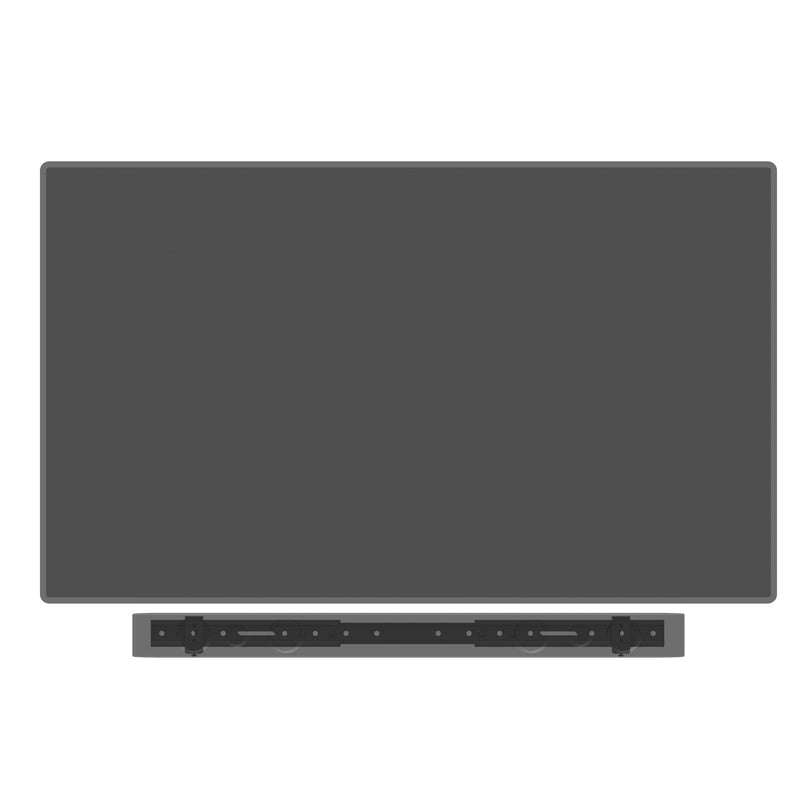 Dark Slate Gray Multibrackets M Universal Soundbar Mount 55"-110"