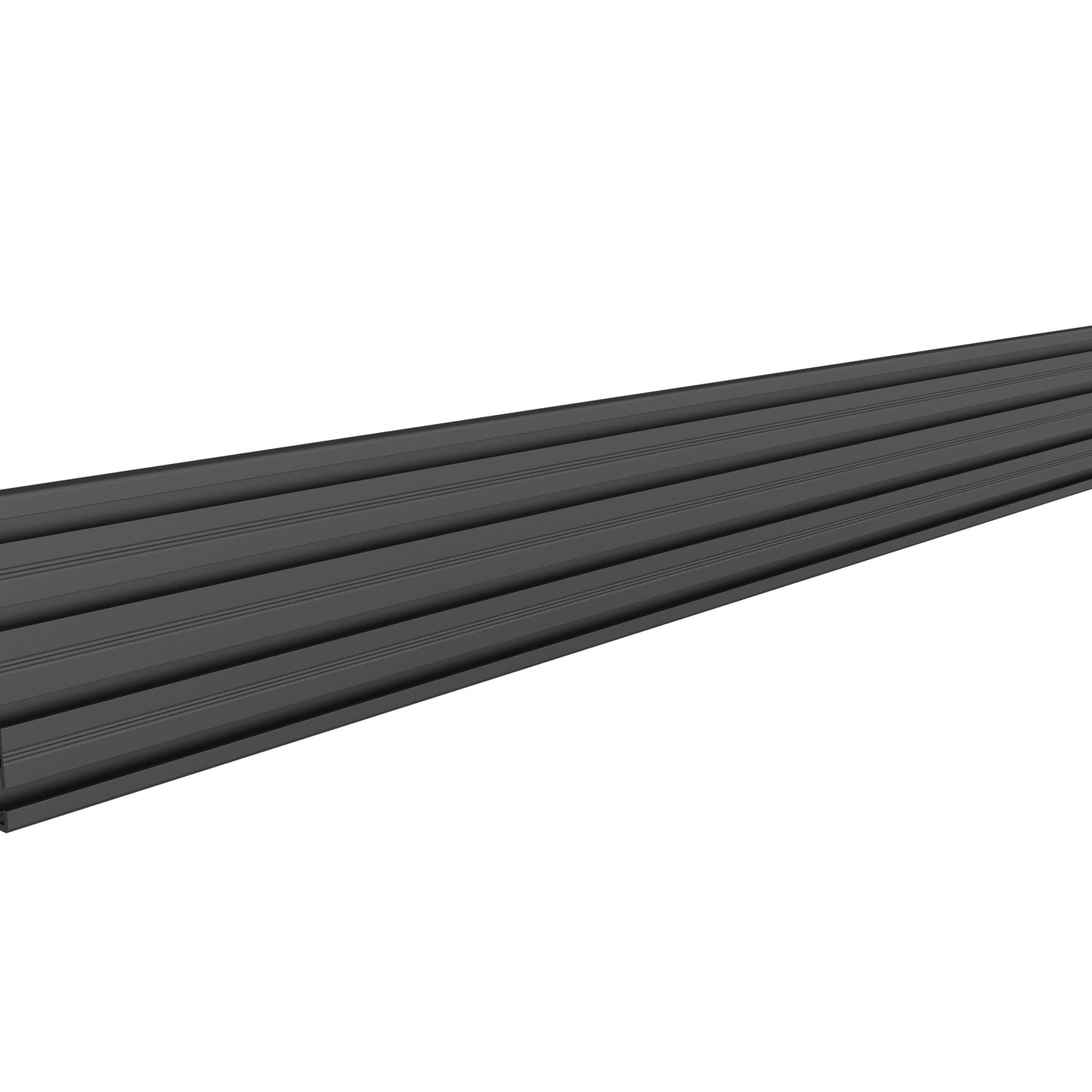 Dark Slate Gray Multibrackets M Pro Series - Single Screen Rail 100cm Black