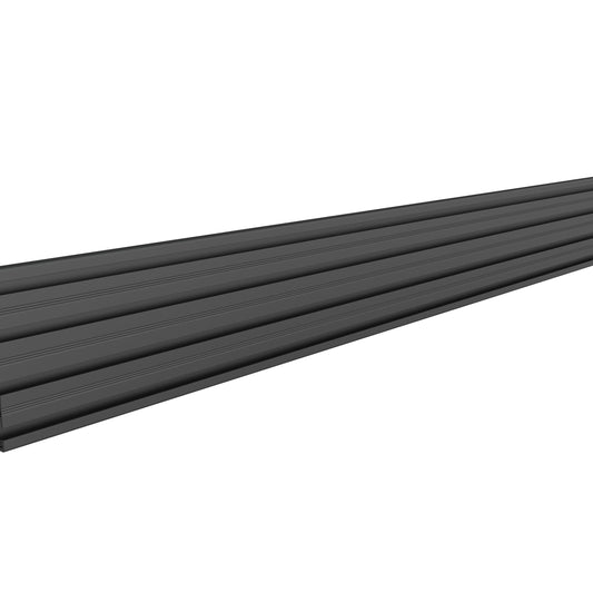 Dark Slate Gray Multibrackets M Pro Series - Single Screen Rail 100cm Black