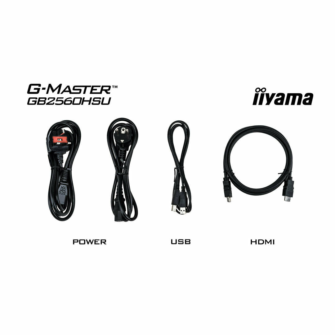 Antique White iiyama ProLite GB2560HSU-B1 24.5’’ Gaming Display