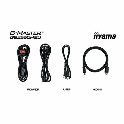 Antique White iiyama ProLite GB2560HSU-B1 24.5’’ Gaming Display