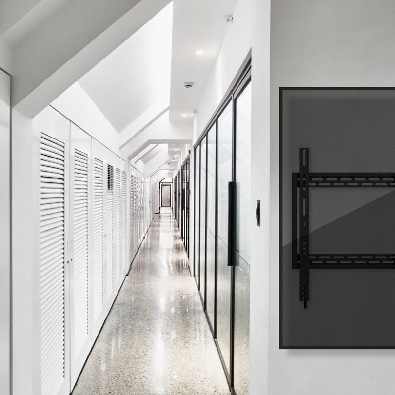 Light Gray Multibrackets M Universal Wallmount HD Portrait 100kg 400x600