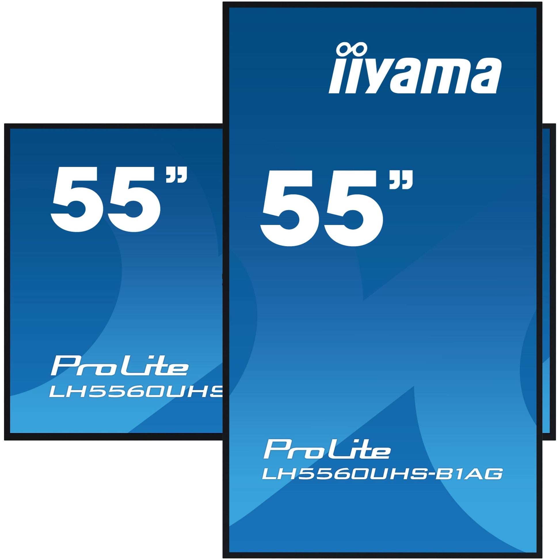 Dark Cyan iiyama ProLite LH5560UHS-B1AG 55" 4K UHD LED IPS Display with WiFi and Android OS