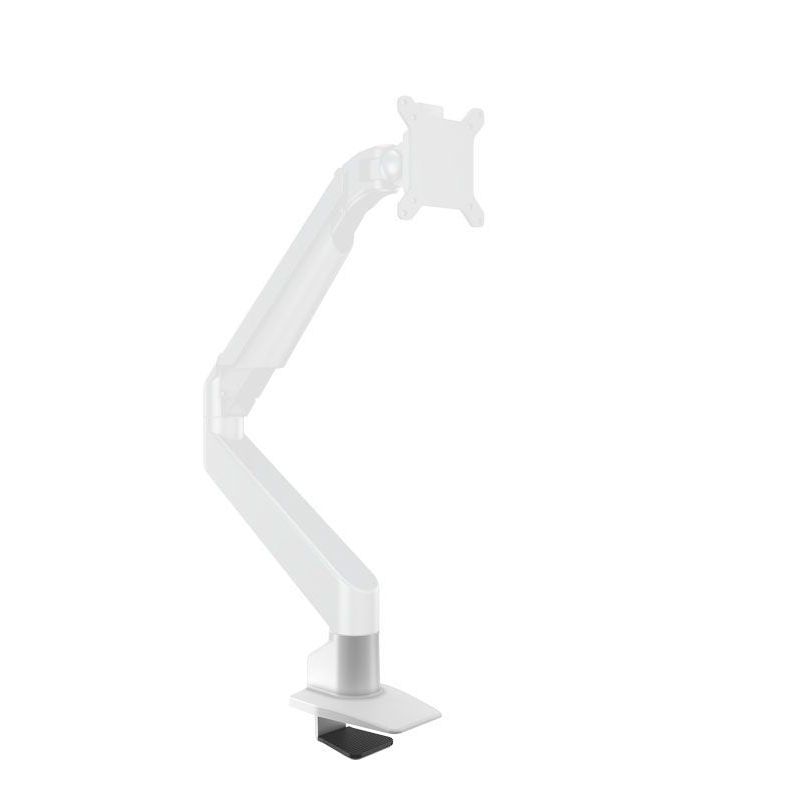 Lavender Multibrackets M Gas Lift Single Desk Clamp White