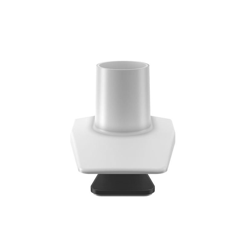 Light Gray Multibrackets M Gas Lift Single Desk Clamp White