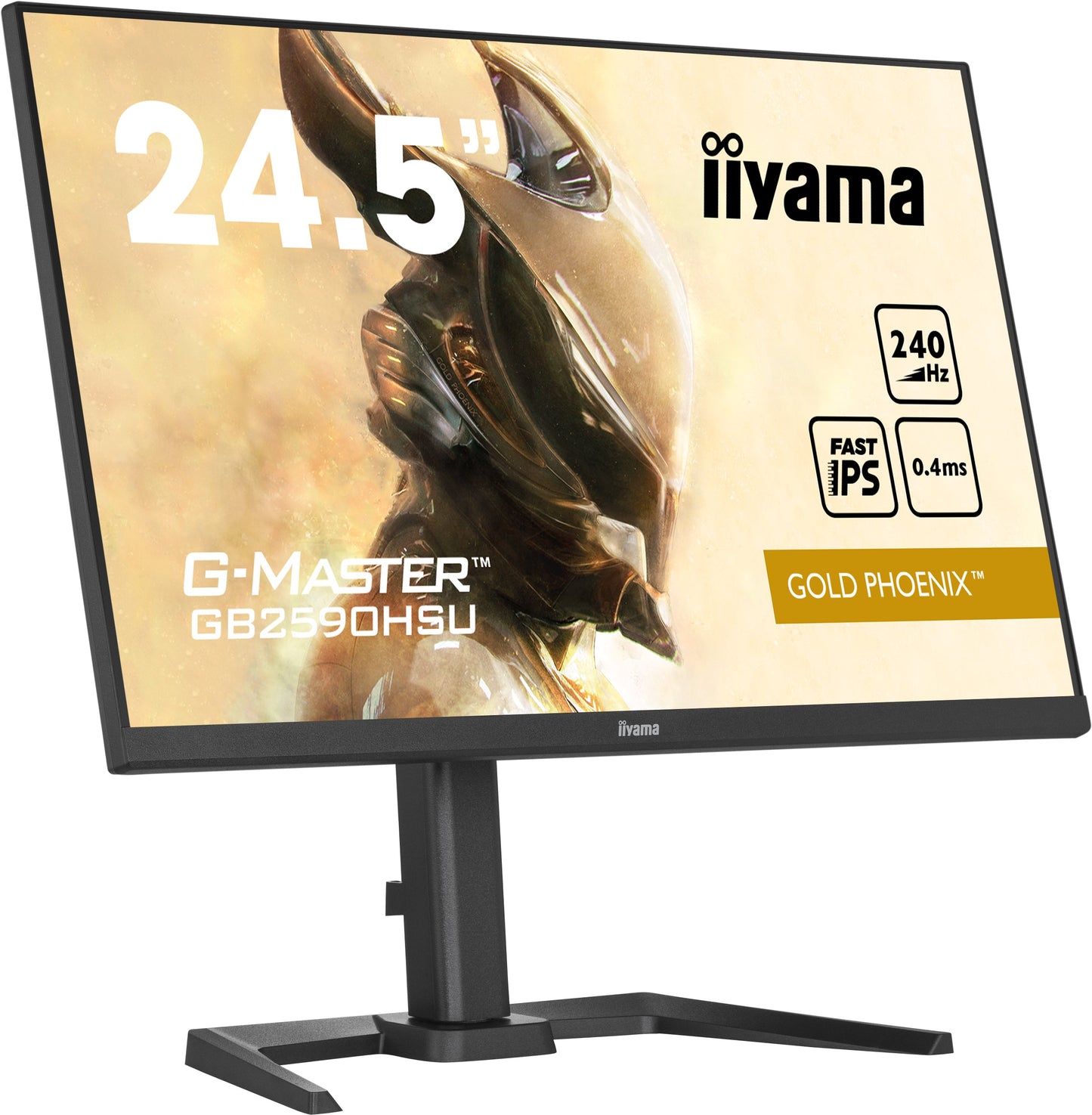 Dark Slate Gray iiyama G-Master GB2590HSU-B5 Gold Phoenix 24.5" 240Hz Gaming Monitor