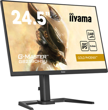 Dark Slate Gray iiyama G-Master GB2590HSU-B5 Gold Phoenix 24.5" 240Hz Gaming Monitor