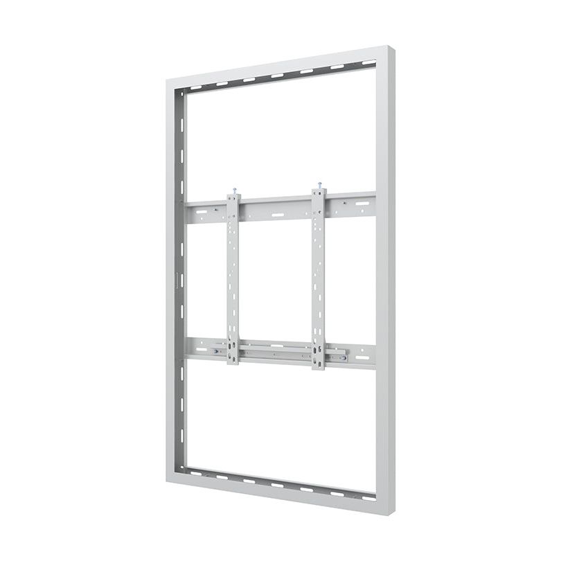 Light Gray Multibrackets M Pro Series - Enclosure 55" Wall Slim Medium White