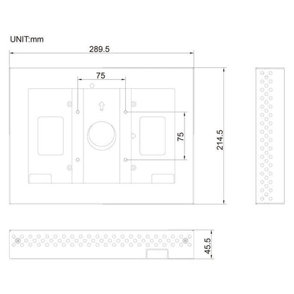 Lavender Multibrackets M Pro Series Enclosure ELO 10"
