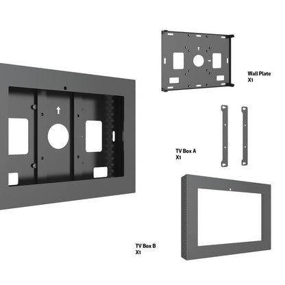 Dim Gray Multibrackets M Pro Series Enclosure ELO 10"