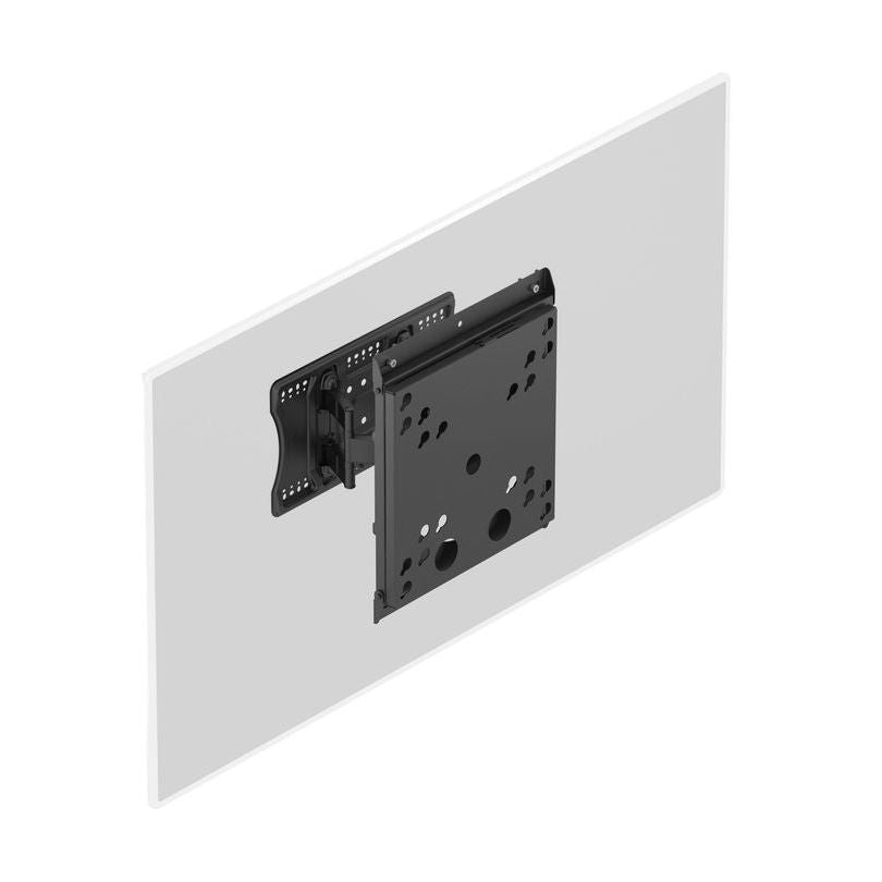 Dark Slate Gray Multibrackets M VESA Wallmount Flip Adapter 400, Black