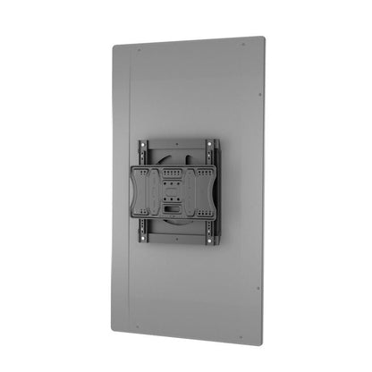 Light Slate Gray Multibrackets M VESA Wallmount Flip Adapter 400, Black