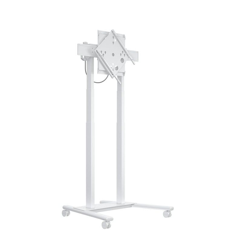 Light Gray Multibrackets M VESA Wallmount Flip Adapter 400, Black
