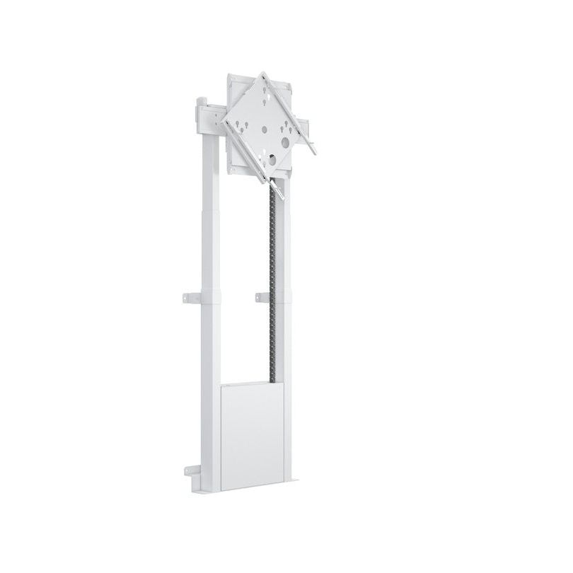 Light Gray Multibrackets M VESA Wallmount Flip Adapter 400, Black